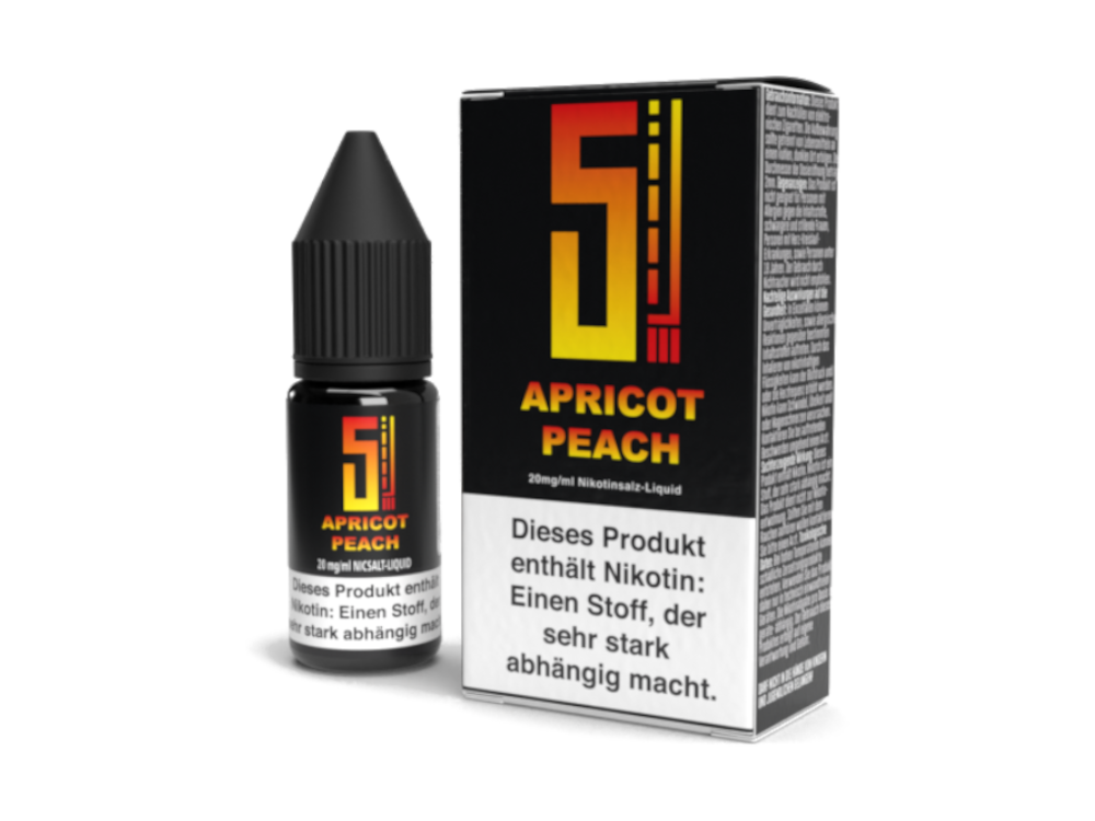 5EL - Apricot Peach - Nikotinsalz Liquid 10ml