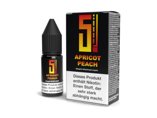 5EL - Apricot Peach - Nikotinsalz Liquid 10ml