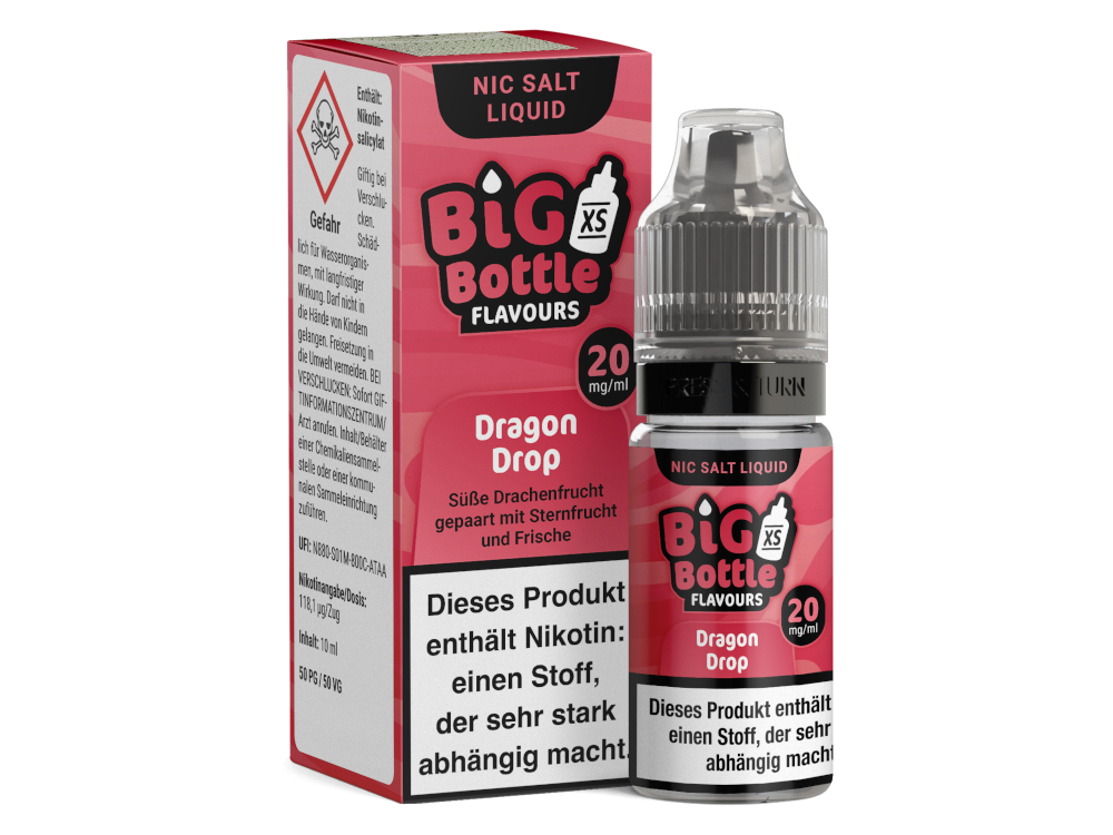 Big Bottle - Dragon Drop - Nikotinsalz Liquid 10ml