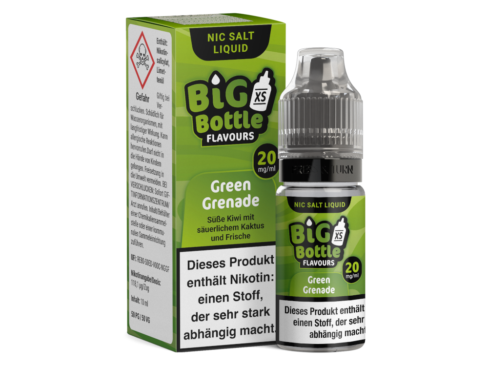 Big Bottle - Green Grenade - Nikotinsalz Liquid 10ml