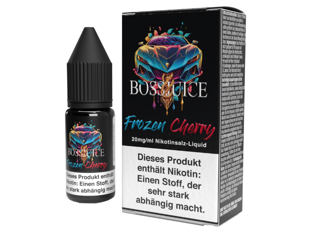 Boss Juice - Frozen Cherry - Nikotinsalz Liquid 10ml