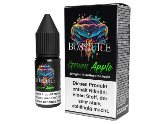 Boss Juice - Green Apple - Nikotinsalz Liquid 10ml