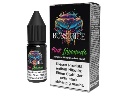 Boss Juice - Pink Limonade - Nikotinsalz Liquid 10ml