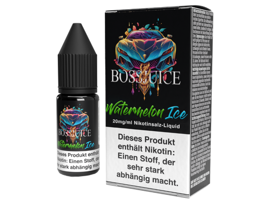 Boss Juice - Watermelon Ice - Nikotinsalz Liquid 10ml