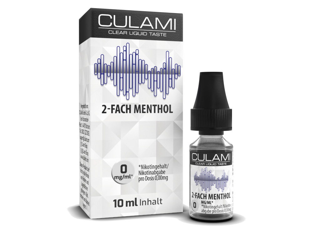 Culami - Liquids 10ml - 2 Fach Menthol