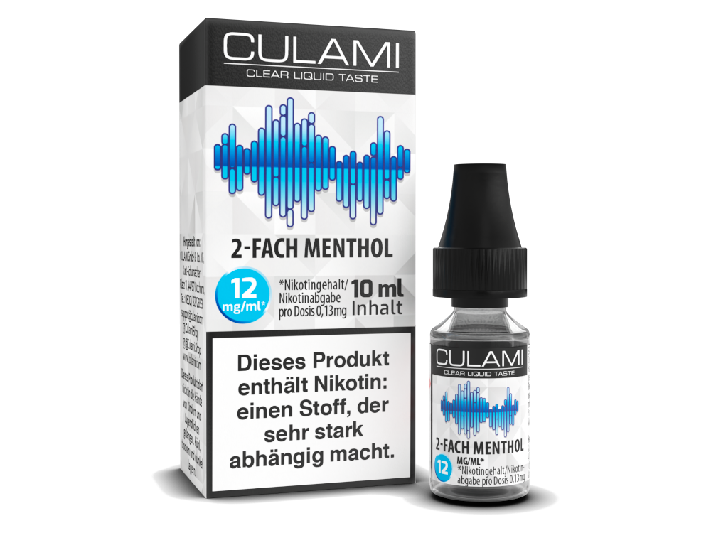 Culami - Liquids 10ml - 2 Fach Menthol