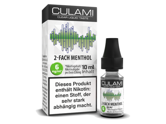 Culami - Liquids 10ml - 2 Fach Menthol