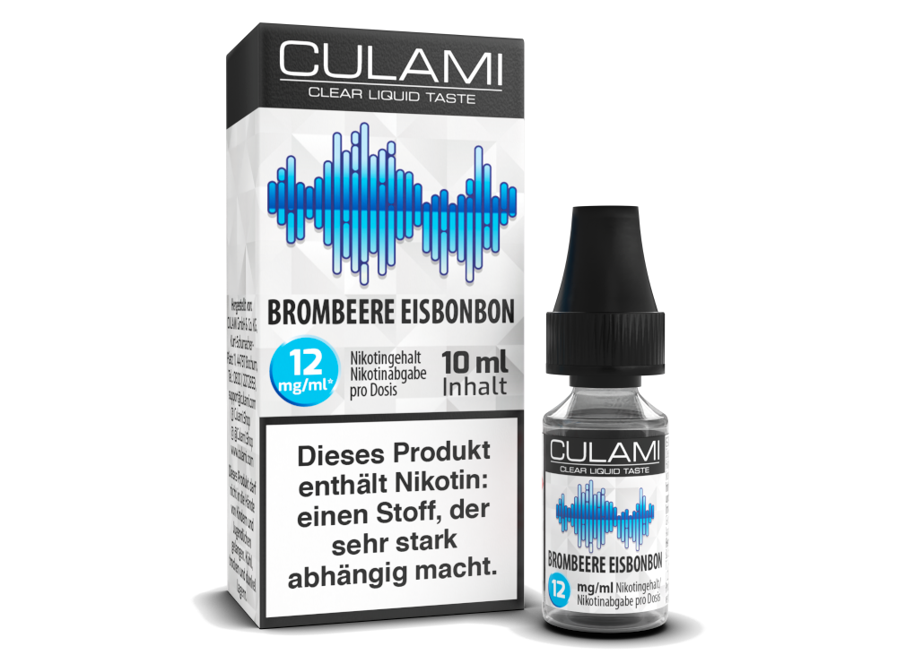 Culami - 10ml Liquids - Brombeere Eisbonbon