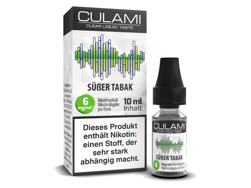 Culami - Liquids 10ml - Süßer Tabak