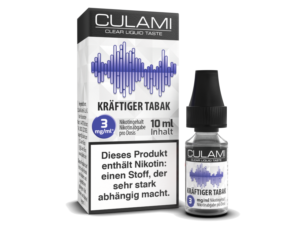 Culami - Liquids 10ml - Kräftiger Tabak