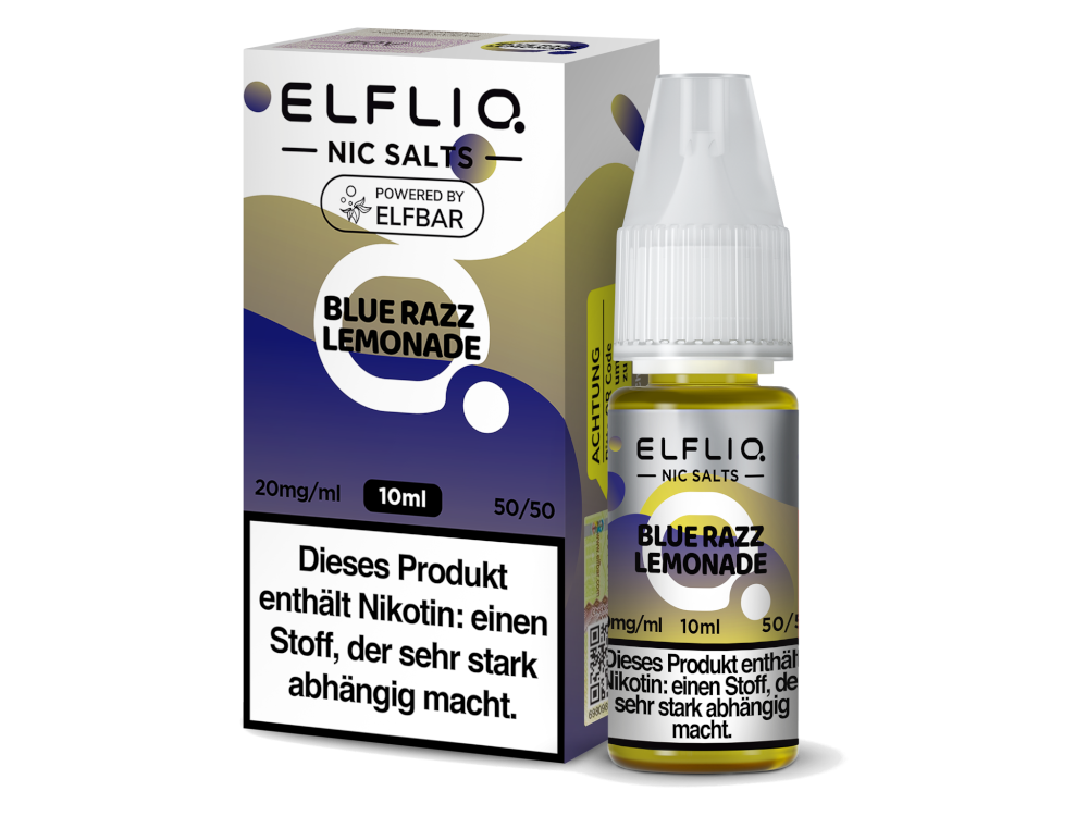 ELFLIQ - Blue Razz Lemonade - Nikotinsalz Liquid 10ml