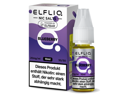 ELFLIQ - Blueberry - Nikotinsalz Liquid 10ml