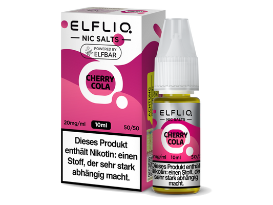 ELFLIQ - Cherry Cola - Nikotinsalz Liquid 10ml