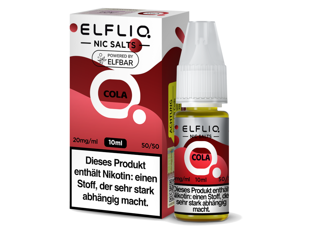 ELFLIQ - Cola - Nikotinsalz Liquid 10ml