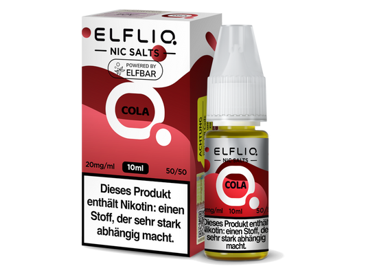 ELFLIQ - Cola - Nikotinsalz Liquid 10ml