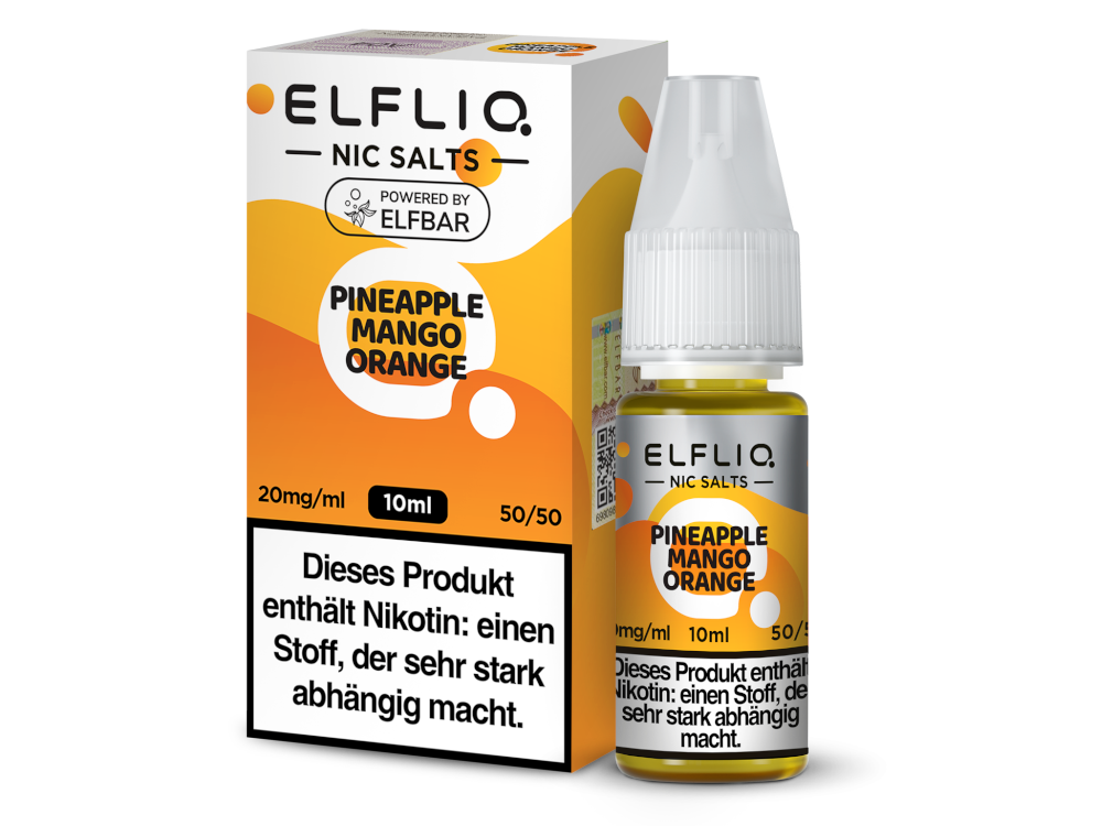 ELFLIQ - Pineapple Mango Orange - Nikotinsalz Liquid 10ml