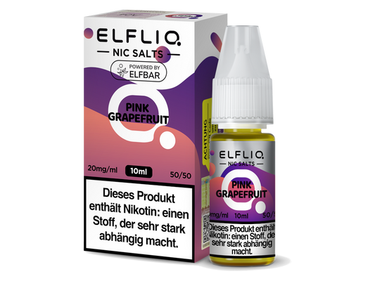 ELFLIQ - Pink Grapefruit - Nikotinsalz Liquid 10ml