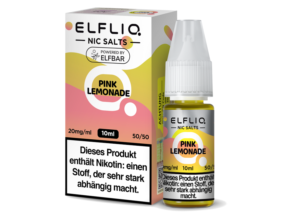 ELFLIQ - Pink Lemonade - Nikotinsalz Liquid 10ml