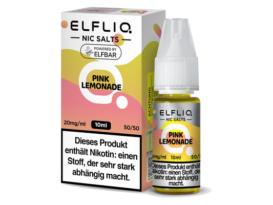 ELFLIQ - Pink Lemonade - Nikotinsalz Liquid 10ml