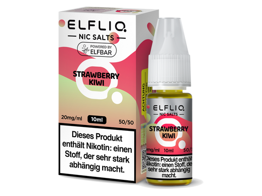 ELFLIQ - Strawberry Kiwi - Nikotinsalz Liquid 10ml