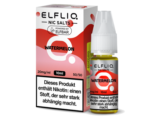 ELFLIQ - Watermelon - Nikotinsalz Liquid 10ml