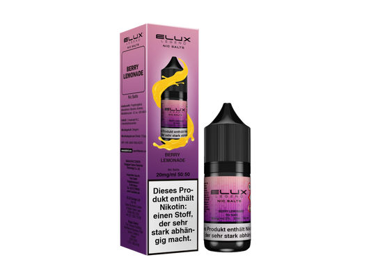 Elux - Nikotinsalz Liquid 10ml - Berry Lemonade