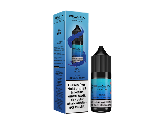 Elux - Nikotinsalz Liquid 10ml - Mr Blue