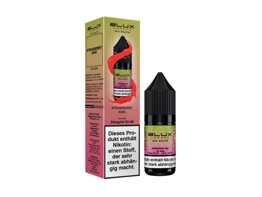 Elux - Nikotinsalz Liquid 10ml - Strawberry Kiwi