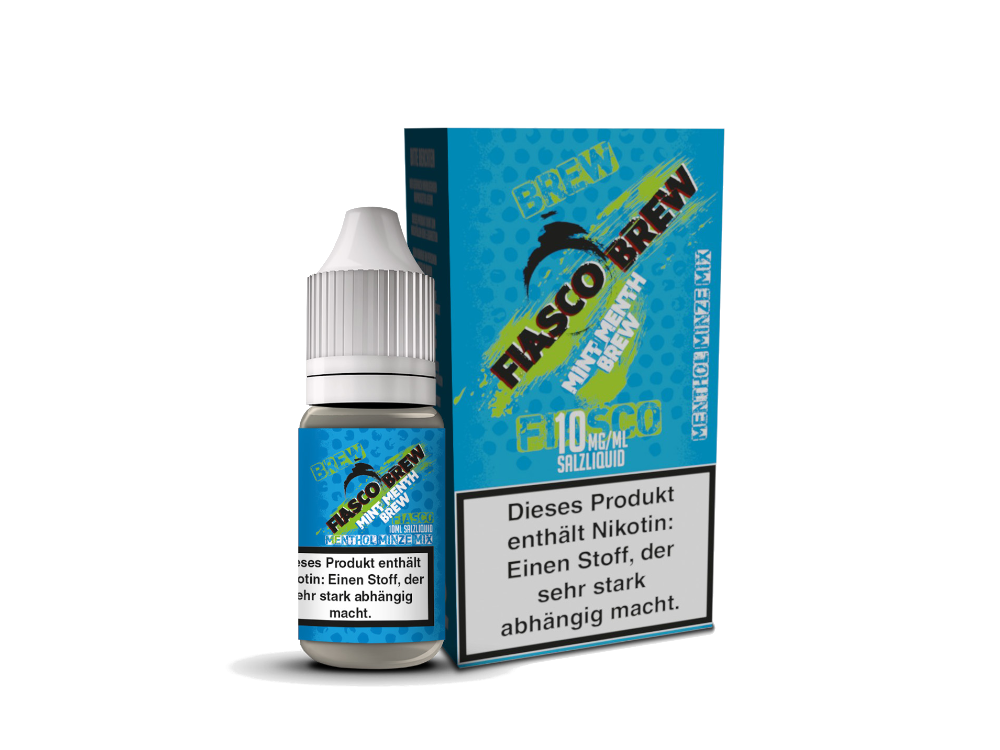 Fiasco Brew - Mint Menth Brew - Hybrid Nikotinsalz Liquid 10ml