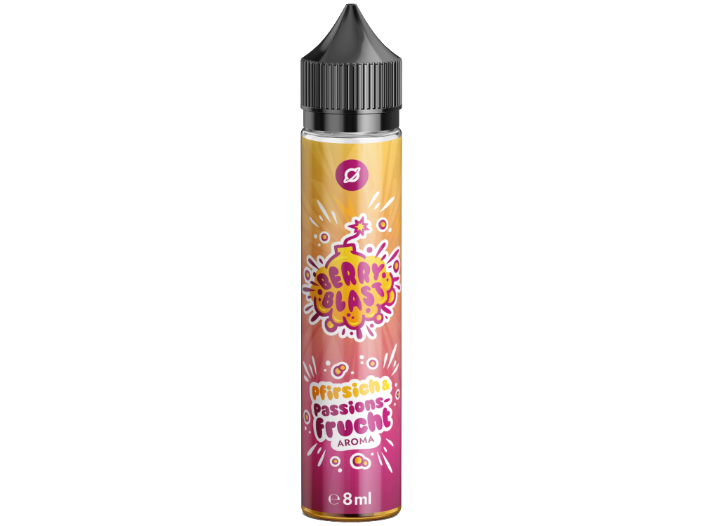 Flavorverse - Berry Blast - Longfills 8 ml - Pfirsich & Passionsfrucht