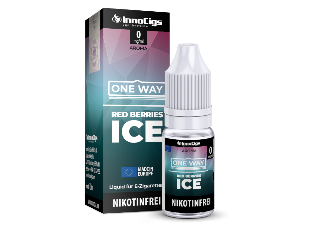 InnoCigs - One Way - Red Berries Ice - Nikotinsalz Liquid 10ml