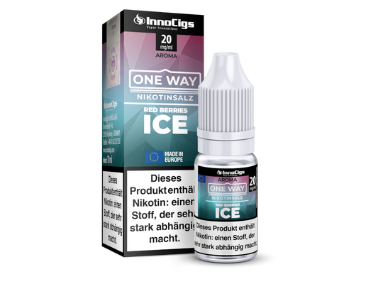 InnoCigs - One Way - Red Berries Ice - Nikotinsalz Liquid 10ml