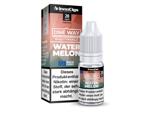 InnoCigs - One Way - Watermelon - Nikotinsalz Liquid 10ml