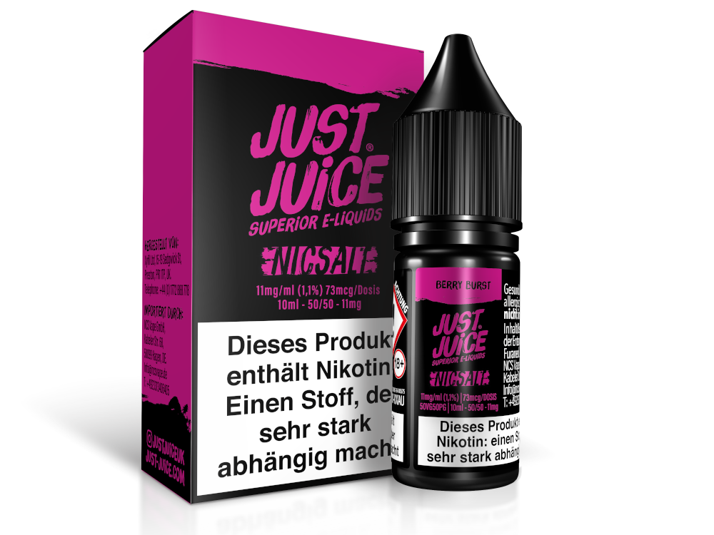 Just Juice - Berry Burst - Nikotinsalz Liquid 10ml