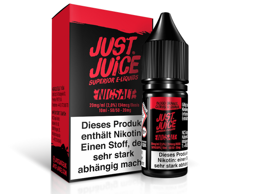 Just Juice - Blood Orange, Citrus & Guava - Nikotinsalz Liquid 10ml