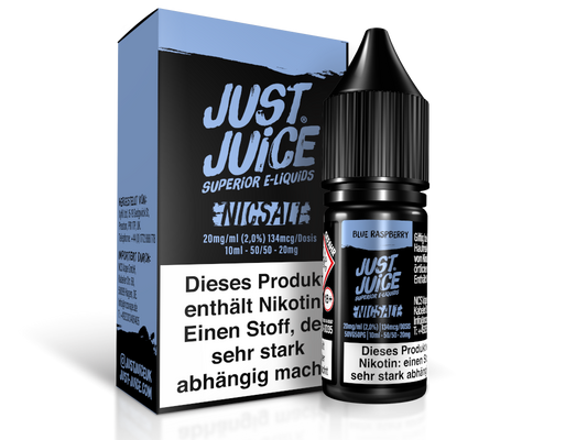 Just Juice - Blue Raspberry - Nikotinsalz Liquid 10ml