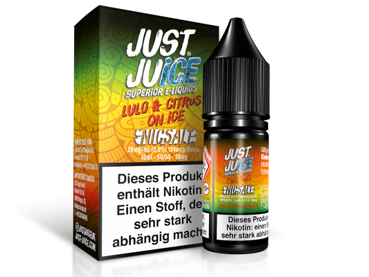 Just Juice - Lulo & Citrus on Ice - Nikotinsalz Liquid 10ml