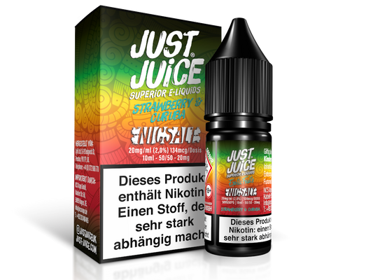 Just Juice - Strawberry & Curuba - Nikotinsalz Liquid 10ml