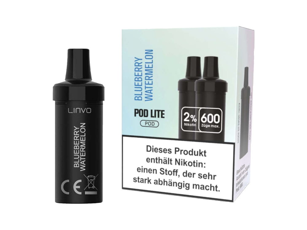 Linvo - Pod Lite Cartridge (2 Stück pro Packung) - Watermelon Ice