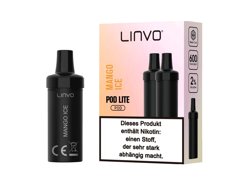 Linvo - Pod Lite Cartridge (2 Stück pro Packung) - Watermelon Ice