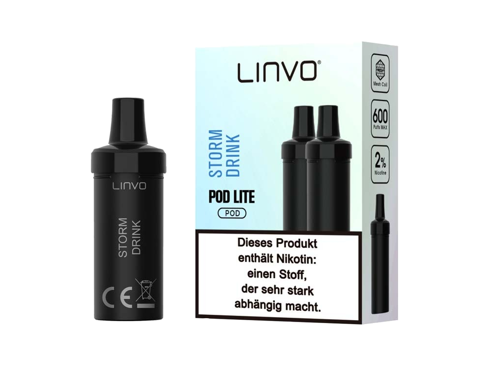 Linvo - Pod Lite Cartridge (2 Stück pro Packung) - Watermelon Ice