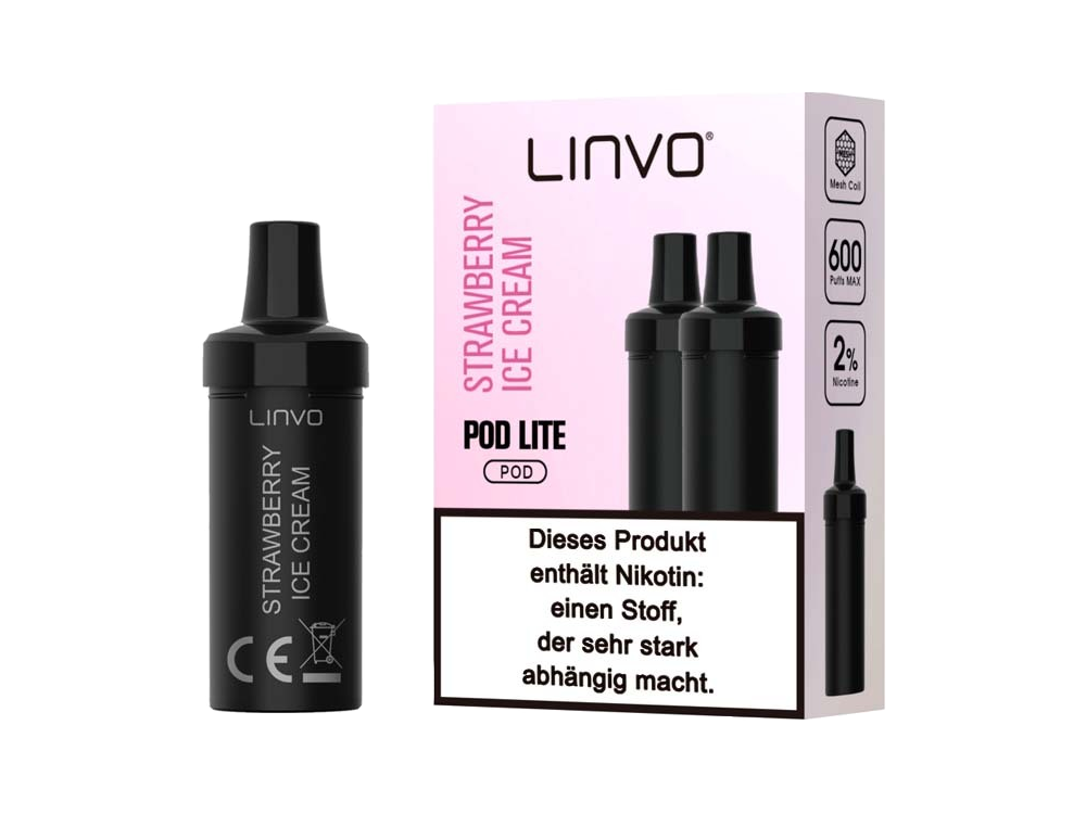 Linvo - Pod Lite Cartridge (2 Stück pro Packung) - Watermelon Ice