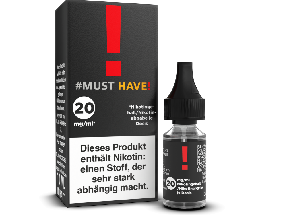 Must Have - Nikotinsalz Liquid 10ml - !