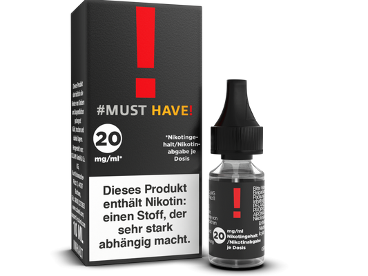 Must Have - Nikotinsalz Liquid 10ml - !