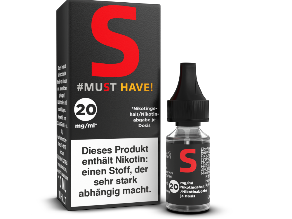 Must Have - Nikotinsalz Liquid 10ml - S