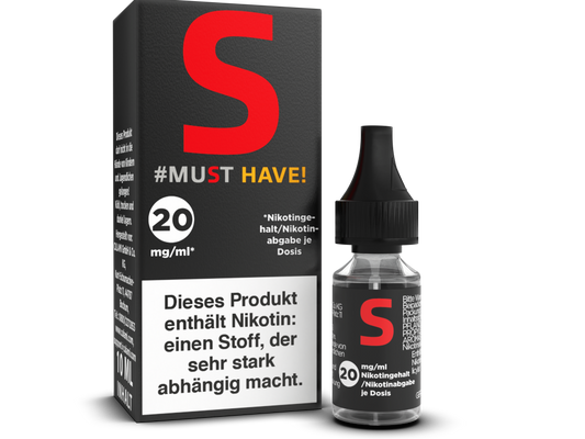 Must Have - Nikotinsalz Liquid 10ml - S