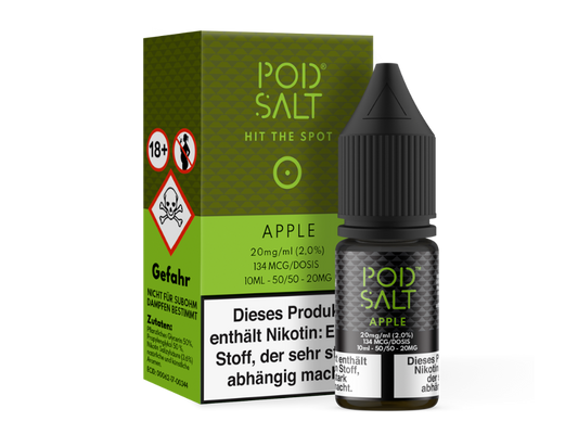 Pod Salt - Apple - Nikotinsalz Liquid 10ml