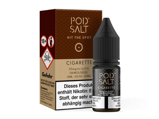 Pod Salt - Cigarette - E-Zigaretten Nikotinsalz Liquid 10ml