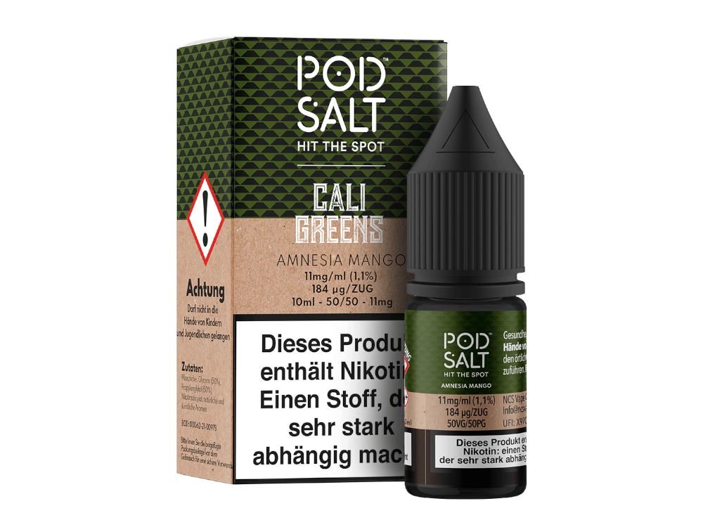 Pod Salt Fusion - Amnesia Mango - Nikotinsalz Liquid 10ml