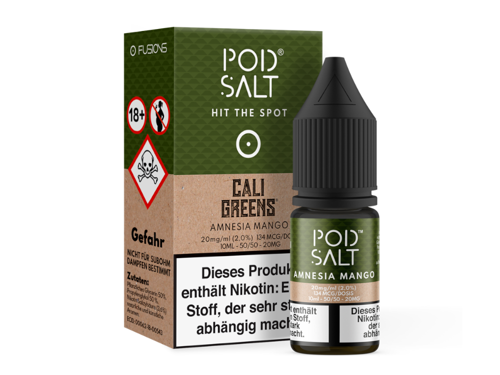 Pod Salt Fusion - Amnesia Mango - Nikotinsalz Liquid 10ml